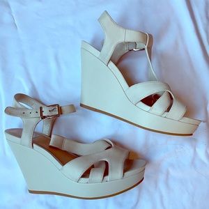 Gianni Binni Patent Leather Wedges